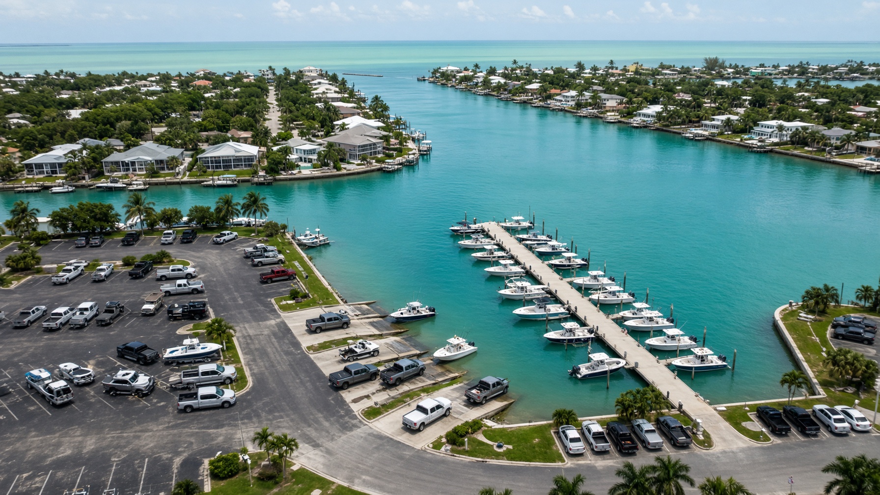 Public boat ramp, Naples